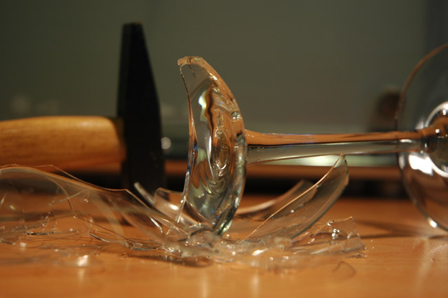 broken glass. Broken Glass